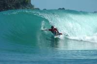 1-Hour Baler Surf Lesson Including Board Rental