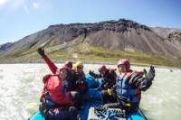 3-Day Rafting Tour from Hafgrímsstaðir: Grade 4 Rafting on the East Glacial River