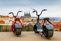 Grand City Tour on Scrooser in Prague