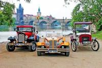 Vintage Convertible Cars Prague Sightseeing Tour