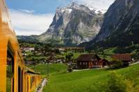 Eiger - Jungfrau Glacier Panorama View (from Zurich)