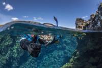 Full Day Snorkelling and Lava Caving Adventure from Reykjavik