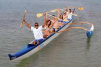 Hawaiian Outrigger Canoe Lesson and Guided Tour