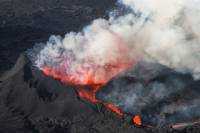 Helicopter Flight from Reykjavik: Volcano Eruption