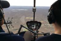 Helicopter Flight Lesson Above New York
