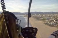 Helicopter Tour over California's Coastline with Private Landing from Los Angeles