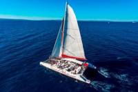 Hvar and Brac Party Catamaran with Food and Drinks from Split