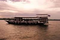 Mekong and Tonle Sap River Sunset Cocktail Cruise with Dinner Option
