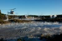 Mt Tarawera Helicopter Tour with Guided Walking Tour of Hells Gate Geothermal Reserve