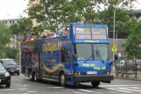 New York City Hop-on Hop-off Tour, Statue of Liberty Ferry Ticket and Top of the Rock or Empire State Building