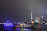 Private Night Tour of Huangpu River Cruise, the Bund and Nanjing Road