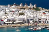 Private Tour: Helicopter Flight over Mykonos and Delos