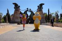 Rainbow MagicLand Theme Park Entry with Transport from Rome