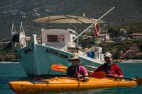 Sea Kayaking East of Kalamata