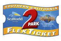 Southern California 2-Park Flex Ticket: SeaWorld and Universal Studios Hollywood