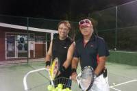 St Martin Tennis Excursion: Hitting with the Pro