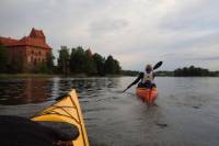 Sunset Kayak Tour in Trakai from Vilnius