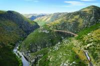Taieri Gorge Railway from Dunedin