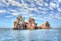 Todos Santos and Espiritu Santo Island Snorkel Expedition from Los Cabos