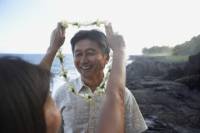 Traditional Lei Greeting on Oahu
