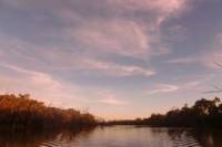 Warrego River Sunset River Cruise from Cunnamulla