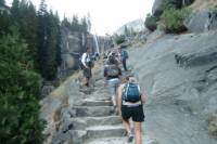 Yosemite Mist Trail and Vernal Fall Hike