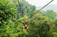 Zipline and Abseiling Adventure from Chiang Mai