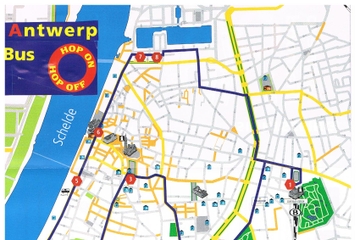 1 Hour Antwerp Citytourbus