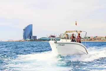 Barcelona Private Motorboat Sailing Trips With Cava