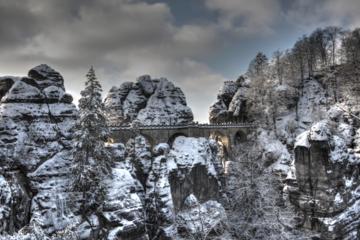 Bohemian And Saxon Switzerland Winter Tour from Prague