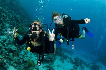 Certified Night Dive in St Thomas