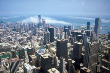 Chicago Air & Water Show from Willis Tower's Skydeck