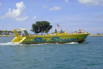 Clearwater Beach Day Trip from Orlando with Sea Screamer Boat Ride