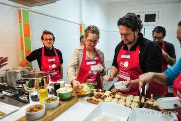 Cooking Class Plus Historic Downtown Santiago and Markets Tour