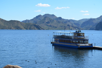 Desert Belle Sightseeing Cruise on Saguaro Lake