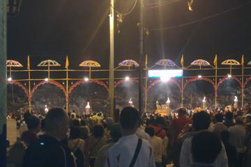 Evening Excursion: Magnificent Ganga Aarti with Dinner
