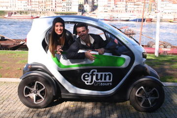 Full Day Porto Experience with GPS Electric Car Tour plus River Cruise and Tapas for 2