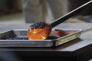 Glassblowing Lesson in Skagway
