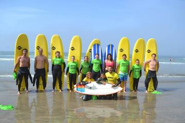Group Surf Lesson at Matosinhos Beach