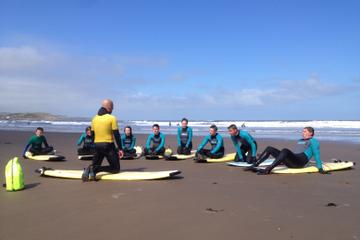 Group Surf lesson in Scarborough
