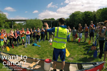 Guided Canoe Full-Day Tour Down the River Wye from Hay-On-Wye