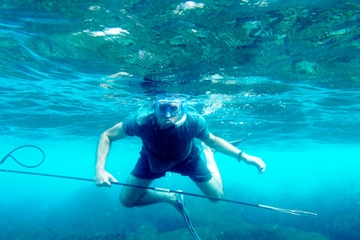 Hawaiian Spearfishing Experience with Beach Lunch