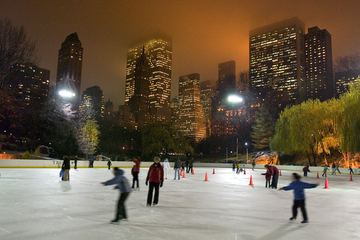 Ice Skating in Central Park