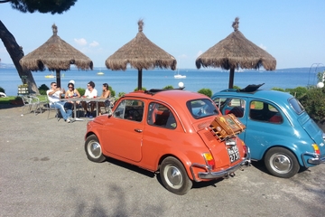 Lake Bracciano Day Trip from Rome in a Vintage Fiat 500