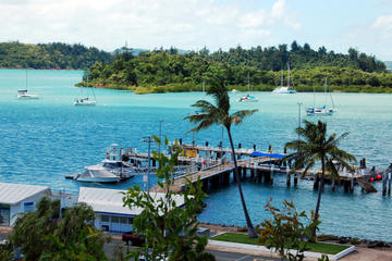 Mackay Shared Departure Transfer: Airlie Beach or Shute Harbour Hotels to Mackay Airport