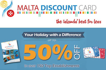 Malta Discount Card - Holiday Card