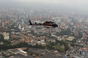 Medellín Helicopter Flight with Optional City Tour