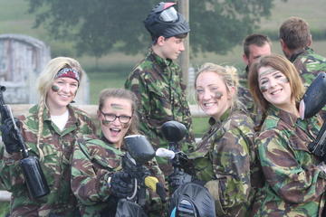 Paintballing in Herefordshire