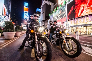 Private Motorcycle Sightseeing Tour of Downtown Manhattan
