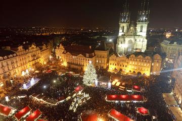 Private Return-Trip Transfer to Prague Old Town and Wenceslas Square Christmas Markets
